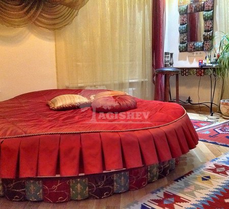 Круглая кровать в восточном стиле